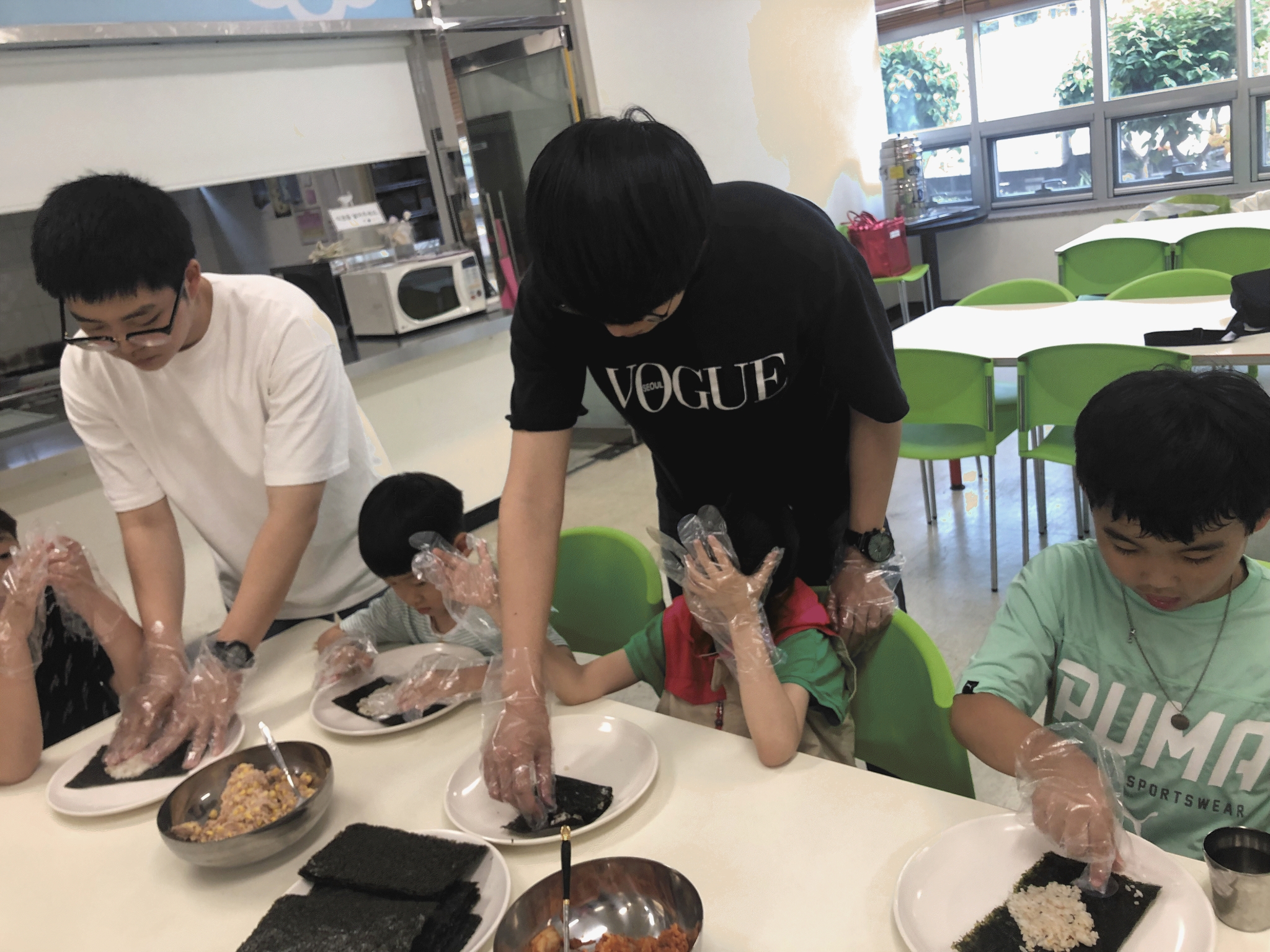 함께하는 요리활동 초아디저트 2회기 : 김밥의 나라로 초대합니다.